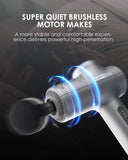 Deep Tissue Muscle Massage Gun Electric Fascia Body Massager Exercising Fitness Relaxation Pain Relief