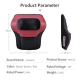 Jinkairui Wormwood Electrical Massage Pillow Shoulder Neck Massager Back  Foot Pillow with Heat Waist Legs Body Relaxation Gift