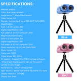 Andonstar 2 In 1 Binoculars Microscope Observation Tool 2 Inch LCD 12 Languages with 16 Adjustable LED Lights for Adults Kids