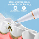 Visual Ultrasonic Irrigator Dental Scaler Calculus Oral Tartar Remover Tooth Stain Cleaner LED Teeth Whitening Cleaning Tools