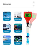PH-98201B Multipurpose pH meter LCD Acidity Meter With Backlight Replaceable Electrode Aquarium Hydroponics Spas Swimming Pools
