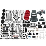 MN86K 1/12 MN Car KIT 2.4G 4WD 230MM Wheelbase Crawler Off Road 390 Brushed Motor Truck WPL MN RC Car Unassembled DIY