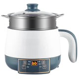 220V 1.7L Electric Multi Cooker Non-stick Inner Frying Pot Household Electric Rice Cooker Hot Pot With Steamer