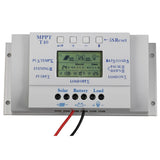 Pwm T20 12/24V 10A 20A 40A MPPT Solar Panel Battery Regulator Charge Controller Solar LCD Display Charger Controller
