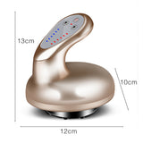 2022 New Electric Cupping Body Massager Vacuum Scrapping Therapy Machine Adjustable Powerful Suction Cupping Meridian Device