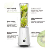 600ML Pro Juicer Portable Blender Fruit Smoothie Shakes Four Page Blade Madness Mix Blend Jet Grinder Juice Maker