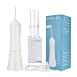 Irrigador Bucal Portable Oral Irrigator Dental USB Rechargeable 5-Piece Set Water Flosser Waterproof Tooth Cleaner