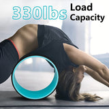 Yoga Wheel Set 3 Pack,Back Roller For Muscle Relaxation &amp; Stretches, Yoga Prop Wheels For Strength&amp;Flexibility
