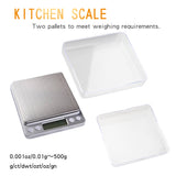 Portable Kitchen Scales Precise Electronic Digital Scale Mini Pocket Case Postal  Jewelry Weight Gram Balanca Food 500g 3kg