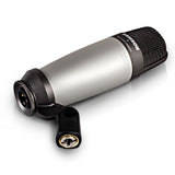 100% Original SAMSON C01 Condenser Microphone and SP01 shock mount for recording vocals, acoustic instruments and for drum mic