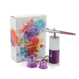 Mini Airbrush Kit With Compressor Multi-Function Art Painting Nano Spray Gun Nail Airbrush Cake Decorating Makeup Tattoo Sprayer