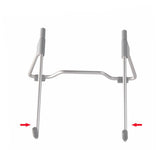 Folding Portable Laptop Stand Viewing Angle Adjustable Aluminum Alloy Bracket Notebook Cooling Holder for MacBook 10-17 inch