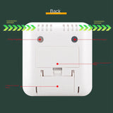 Electronic Digital Temperature Humidity Meter Indoor Outdoor Thermometer Hygrometer Weather Station Clock