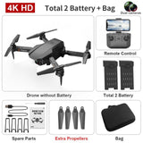 Mini Drone 4K HD  Dual Camera Aerial Photography FPV Wifi Folding Portable Quadcopter Remote Control Real Time Transmission