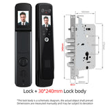 Hawatta Face Recognition Door Lock Fingerprint Password Smart Electric Digital Lock Security Safe Smart Home Palm print Unlock