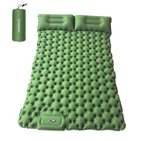 Outdoor 2 Person Camping Mat with Air Pillow Portable Air Mattress Waterproof Backpacking Sleeping Pad For NatureHike Camping