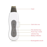Ultrasonic Skin Scrubber Cleaner Face Cleaning Acne Removal Facial Spa Massager Ultrasound Exfoliator Peeling Massage Machine