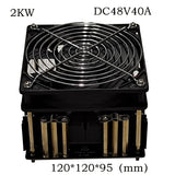 1set 2000W ZVS high frequency induction heating high power high frequency quenching intermediate frequency furnace without tap