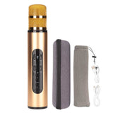 Wireless Bluetooth Karaoke Mic Portable Handheld Dynamic Microphone 2000mAh Rechargeable Battery for Party Car Home Outdoor KTV
