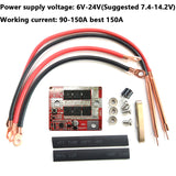 12V DIY PCB Circuit Board Spot Welding Machine for 18650 26650 32650 Battery Spot Welder with Nickel Sheet Soldering Pen Welding