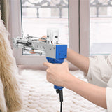 Tufting Gun 2 IN 1 Electric Carpet Tufting Gun Carpet Weaving Flocking Machines Can Do Both Cut Pile and Loop Pile Hand Gun