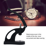 12 Dies Watch Press Closer Spiral Capping Machine Watch Back Cover Pressing Machine Manual Watchmaker Repairing Tool Kit