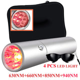 Blue &amp; Red Light Therapy Device with 5 Wavelengths Near Infrared 940nm Light Therapy for Body Relief Acne Treatment Skin Health