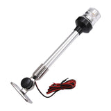 12 Inch Fold Down LED Navigation Light For Yacht Boat Stern Anchor Light 12-24V 25 cm Marine Boat Sailing Signal Light