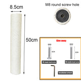PVC Cat Scratching Post for Cat Tree DIY Cat Climbing Frame Replacement Post Sisal Rope Entangle Kitten Toy Scratch Furniture