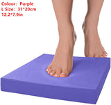 Soft Balance Pad TPE Yoga Mat Foam Exercise Pad Thick Balance Cushion Fitness Yoga Pilates Balance Board for Physical Therapy