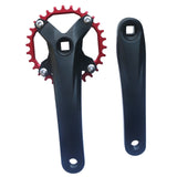 M89D Bicycle Crankset Mtb 104bcd Mtb Crank 170mm Crank Arms for bicycle 30t 32t 34t 36t 38t 40t 42t Bicycle Sprocket Parts