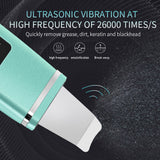 Ultrasonic Skin Scrubber Deep Face Cleaning Machine Peeling Shovel Facial Pore Cleaner Face Skin Scrubber Lift Machine