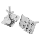 2PCS Silk Screen Printing Metal Frame Butterfly Hinge Clamp DIY Hobby Screen Painting Fixing Hinge Clamp Hardware Clip Tools