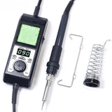 220V 65W Temperature Adjustable Soldering Iron Station Temperature Correction Sleep Protection 90~480 Celsius Removable Stand