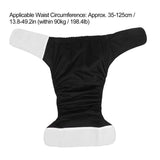 4 Colors Adult Reusable Diapers Elderly Cloth Diaper Simple Soft Breathable Travel Portable Adjustable Washable Reusable