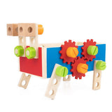 Construction Set Toy-Montessori Wooden Toys Kids Tool Set-Wooden Kids Tool Box Kit Wooden Nut Combination Toys Screw Toys