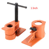 1/2 inch 3/4 inch 1 inch Pipe Clamp Jaws Vise Fixture Set Woodworking Clamp Tool Kit  Repair Tool Set