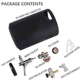 Complete 5L/160OZ Mini Keg System Tailgating Camping Picnic Party Portable Taproom Mini Keg Dispenser Kegerator Kit