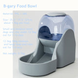 Pet Supplies 3.8L Large Capacity Pet Dog Cat Automatic Feeder Detachable Bowl Water Dispenser Food Feeding Device For Cat Dog