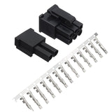 400Pcs Crimp Female Terminals Pin Plug + 50Pcs 5557 8(6+2)P ATX EPS PCI-E Connectors