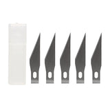 Craft Artwork Cutting Knife 6 Blades Aluminum Alloy DIY Carving Knife Sculpture Scalpel Knife


  Stencil Chiseling