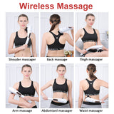 Wireless Handheld Massager 12 Modes Deep Tissue Vibration Massage for Muscle Back Neck Shoulder Body Pain Relief Massage Hammer