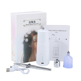 Portable Mini Airbrush Set Facial Water Oxygen Injector Machine Compressor Skin Mouisture Multi-Function Makeup Paint Art Spray