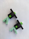 Wholesales SC APC Fast Connector Single-Mode Connector FTTH Tool Cold Connector Tool Fiber Optic Fast Connnector 53mm