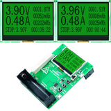 18650 Lithium Battery Capacity Tester MAh MWh Power Bank Detector Module 128X64 LCD Battery Capacity test 0~9999mAh