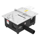 Mini Tablesaw Electric Desktop Saws Small Household DIY 22mm Sawblade Height Adjustable Cutting Tool Woodworking Machine