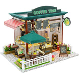 DIY Doll House Miniature Dollhouse With Furnitures Wooden House Miniaturas Toys For Children New Year Christmas Gift C&M