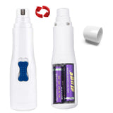 Battery Dog Nail Cliper Painless  Battery Grinders  Pet Nail Clippers Quiet Electric Dog Cat Paws Nail Grooming Trimmer Tools