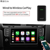 Carlinkit 2.0 USB Update IOS 13 Apple CarPlay Wireless Auto Connect For Car OEM Original Wired CarPlay To Wireless Carplay