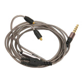 Earphone Replacement Cable OFC Copper Gold Plated Soft Flexible 3.5mm Headphone Cable with Mic for SE215 SE315 SE425 SE535 SE846